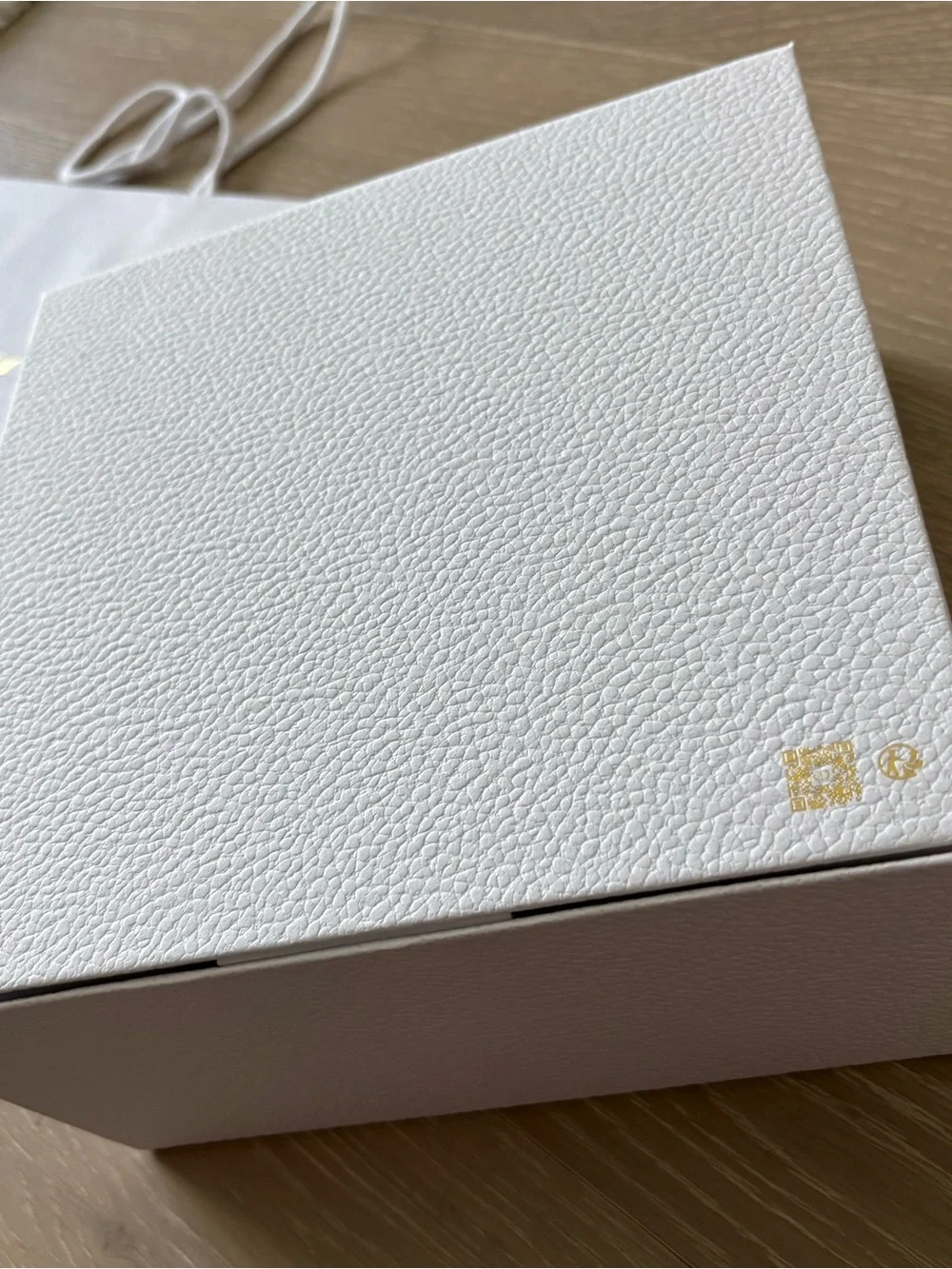 Dior gift box and bag with logo ribbon